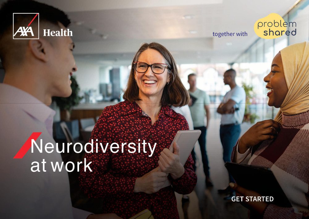 ‘Neurodiversity at Work’ Guide – AXA Healthcare / Problem Shared