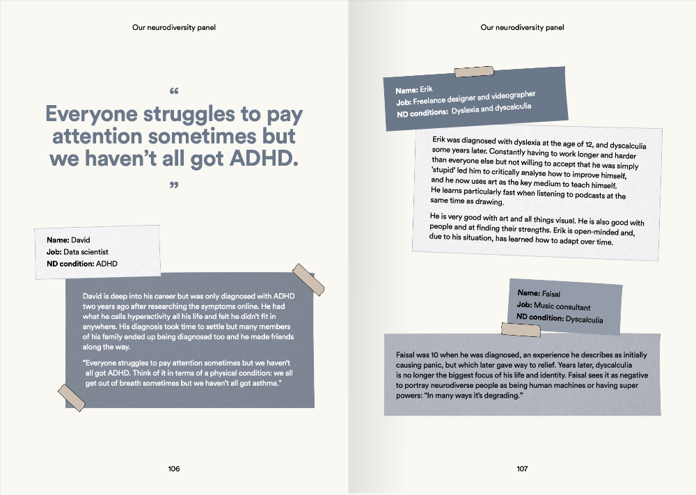 Wording: Everyone struggles to pay attention sometimes but we haven’t all got ADHD