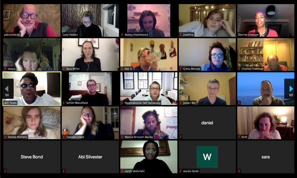 Interactive zoom meeting with multi-cultural participants